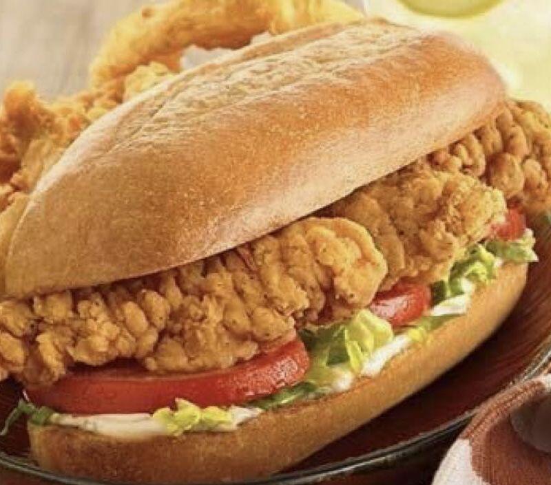Chicken Tender Po Boy