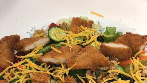Fried Fish Salad
